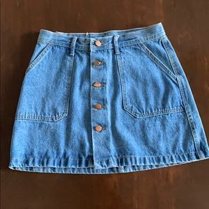 Yimeixuan Jean Skirt